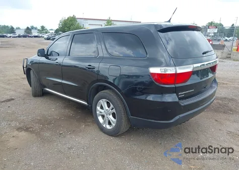 2013 Dodge Durango Sxt из США, поврежденный, VIN 1C4RDJAG0DC689782